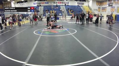 132 lbs 3rd Place Match - Addy Fowls, Well Trained vs Alexis Hutter, Braden River High School