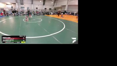 55 lbs Round 1 - Reece Lizak, Texas Elite Wrestling Club vs Elizabeth Boyer, ReZults Wrestling