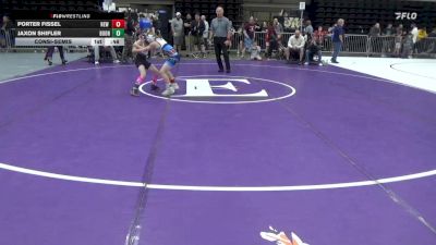 70 lbs Consolation - Porter Fissel, New Oxford vs Jaxon Shifler, Boonsboro