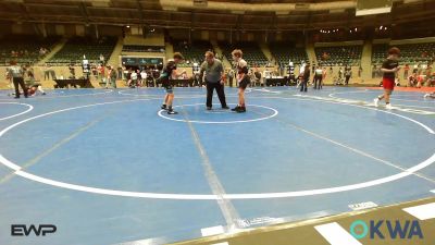 119 lbs Consolation - Rye Davis, Honey Badgers Wrestling Club vs Race Foster, Tahlequah Wrestling Club