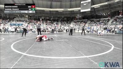 64 lbs Consi Of 16 #2 - Weston Burke, Duncan Demon Wrestling vs Gabriel Franco, Norman Grappling Club