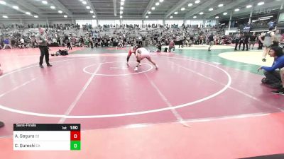 120 lbs Semifinal - Alexis Segura, CO vs Carissa Qureshi, CA