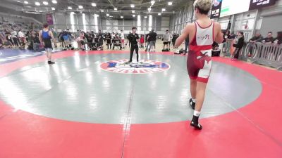 126 lbs Cons. Round 3 - Armani Quintana, Kennewick - Braves Wrestling Club vs Finn Williams, Mat Demon Wrestling Club