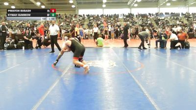 120 lbs Semifinal - Preston Bubash, PA vs Kymah Gummow, NY