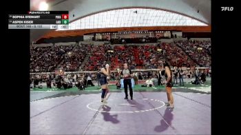 G 152 lbs Cons. Round 1 - Sophia Stewart, Post Falls vs Aspen Kiser, Lake City