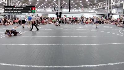 64 lbs Round 1 (8 Team) - Jackson Caporiccio, Journeymen Uprising vs Javon Haliburton, Revival Aces
