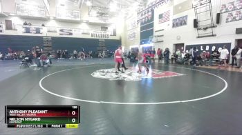 150 lbs Cons. Round 1 - Nelson Nygard, Eastmont vs Anthony Pleasant, West Valley (Yakima)
