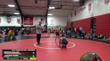 Round 2 - Jackson Young, DC Elite vs Graham Phillips, Mediapolis Youth Wrestling