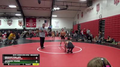 Round 2 - Jackson Young, DC Elite vs Graham Phillips, Mediapolis Youth Wrestling