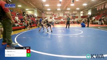 64-67 lbs Quarterfinal - Iver Garcia, Wagoner Takedown Club vs Koen King, Miami