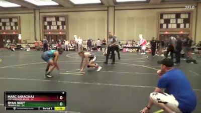 140 lbs Semis & 1st Wrestleback (8 Team) - Marc Saracinaj, Mat Assassins Black vs Ryan Hoey, Triumph WC