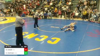 121 lbs Qtr-finals - Dom Canali, Trinity vs Collier Hartman, Canon-McMillan