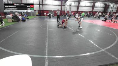 3rd Place - Niko Ramirez, Hopatcong vs Jaxon Perruso, Fairfield