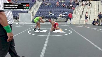 149 lbs Cons. Semi - Cameron Crump, Life NCWA vs Yaveion Freeman, Cumberlands (Ky.)