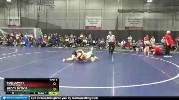 135 lbs Round 3 (6 Team) - Brody Dybvig, South Dakota Storm vs Max DeWitt, Montana Silver