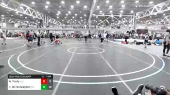 98 lbs Prelims - Will Yordy, Gettysburg vs Nick DiFrancescantonio, Edge Wrestling