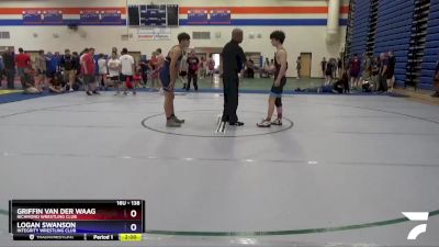 138 lbs Cons. Round 2 - Griffin Van Der Waag, Richmond Wrestling Club vs Logan Swanson, Integrity Wrestling Club