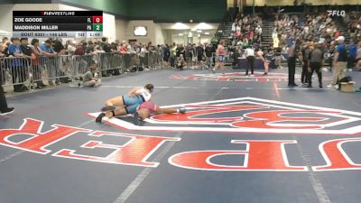 148 lbs Consi Of 32 #2 - Zoe Goode, FL vs Maddison Miller, PA