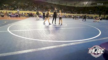 90 lbs Semifinal - Keyley Tisdale, Blackwell Wrestling Club vs Piper Weaver, Open Mats