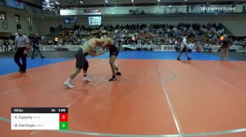 195 lbs Quarterfinal - Kyle Epperly, Jackson Memorial vs Deren Cercioglu, Paramus Catholic