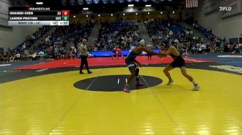 141 lbs Cons. Round 3 - Landen Prather, Hope International vs Khaisen Chen, San Francisco State