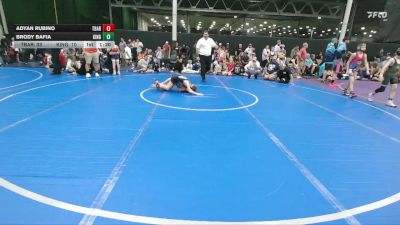 80 lbs Round 1 (6 Team) - Brody Bafia, Kings vs Adyan Rubino, Team Barracuda