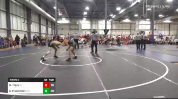 130 lbs Rr Rnd 2 - Noah Tapia, Young Guns (IL) vs Caden Muselman, Team Gotcha