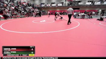 126 lbs Champ. Round 1 - Samuel Janke, Moses Lake vs Rydell Myers, Goldendale