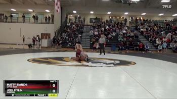 157 lbs Quarterfinal - Matty Bianchi, Little Rock vs Joel Mylin, Missouri