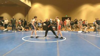120 lbs Cons. Sub-quarters - Treydan Beam vs Chase Berkowitz, Savage