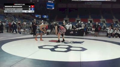 215 lbs 7th Place Match - Brennan Breisinger, Pennsylvania vs Christopher Soeder, Ohio