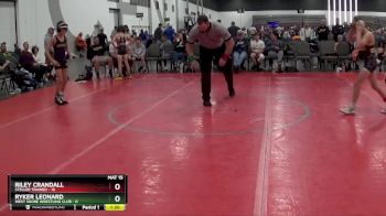 80 lbs 2nd Wrestleback (8 Team) - Riley Crandall, Steller Trained vs RYKER LEONARD, West Shore Wrestling Club