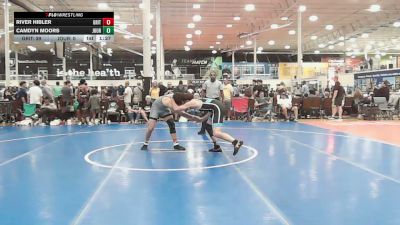 162 lbs Rr Rnd 2 - River Hibler, Grit Mat Club Blue - HSC vs Camdyn Moors, Journeymen Gold - HSC