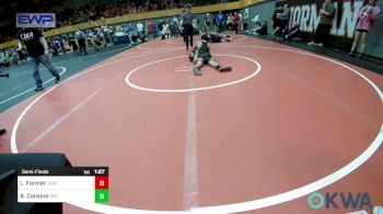 119 lbs Semifinal - LANDON Farmer, Lions Wrestling Academy vs Abimael Cansino, OKC Saints Wrestling