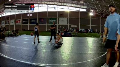132 lbs Daxtyn Curry, Louisiana vs Jovanni Tovar, Florida