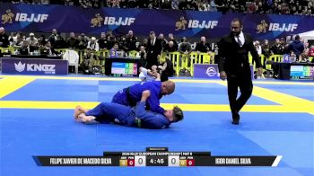 Igor Daniel Silva vs Felipe Xavier De Macedo Silva 2026 European Jiu-Jitsu IBJJF Championship