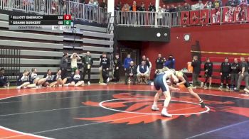 126 lbs Quarterfinal - Grahm Burkert, Cedar Rapids Kennedy vs Elliott Gnewuch, Xavier, Cedar Rapids