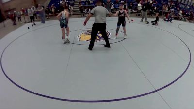 12U Boys - 108 lbs Cons. Round 3 - Brecken Grav, Legends Of Gold vs Salvatore Pitzarella, South Hills Wrestling Academy