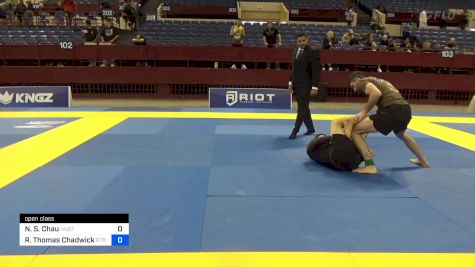 Nathan S. Chau vs Ryan Thomas Chadwick 2024 Pan IBJJF Jiu-Jitsu No-Gi Championship