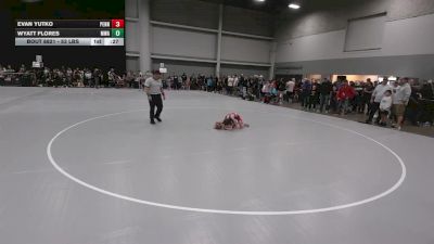 53 lbs Champ. Rd Of 32 - Evan Yutko, Pennsylvania vs Wyatt Flores, Moen Wrestling Academy