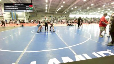 126 lbs Rr Rnd 1 - Connor Whitley, Team Shutt Godzilla vs Carson Roberts, CentralMD Blue