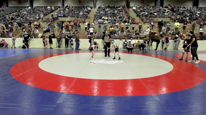 46 lbs Consi Of 8 #2 - Wyatt Barrett, Jr War Eagles Wrestling Club vs ...