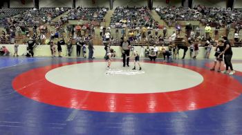 46 lbs Consi Of 8 #2 - Wyatt Barrett, Jr War Eagles Wrestling Club vs Graham Wasmund, Woodland Wrestling