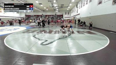 96 lbs Semifinal - Hunter Lee, Cordoba Trained vs Gianni Belluardo, North Bergen