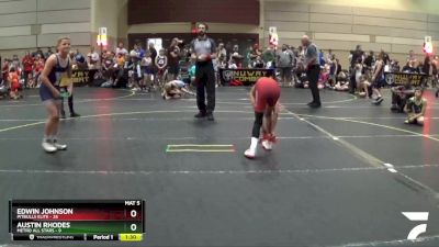 107 lbs Semis & 1st Wrestleback (8 Team) - Edwin Johnson, Pitbulls Elite vs Austin Rhodes, Metro All Stars