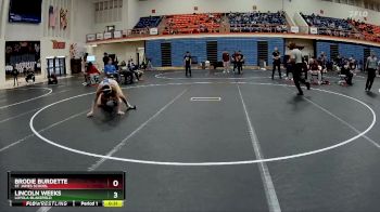 144 lbs 5th Place Match - Lincoln Weeks, Loyola-Blakefield vs Brodie Burdette, St. James School