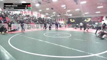 115 lbs Quarterfinal - Sally Chen, Westminster vs Tiffany Nguyen, Santa Ana