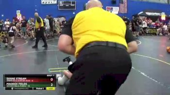 91 lbs Round 3 (6 Team) - Shane Stream, American Gladiators-Blue vs Maddox Fields, Untouchables Purple