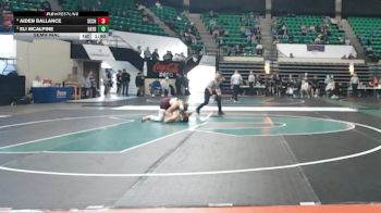 5A 120 lbs Semifinal - Eli Mcalpine, Hayden vs Aiden Ballance, Saint Clair County