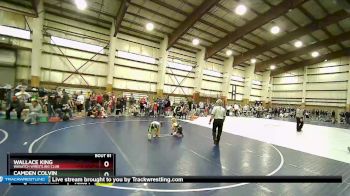 70 lbs Quarterfinal - Camden Colvin, Roy Wrestling Club vs Wallace King, Wasatch Wrestling Club